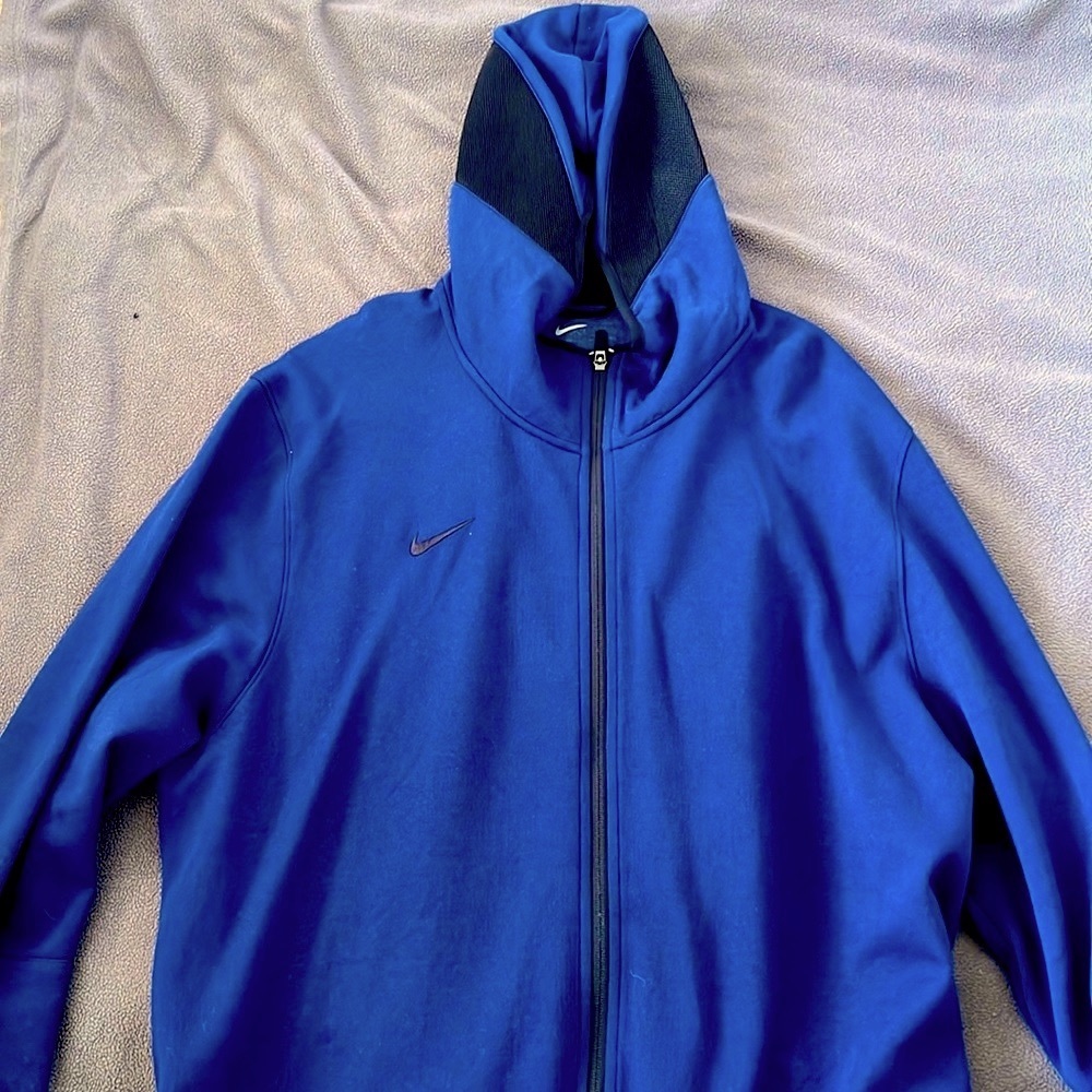 Nike dri fir hoodie dark blue navy